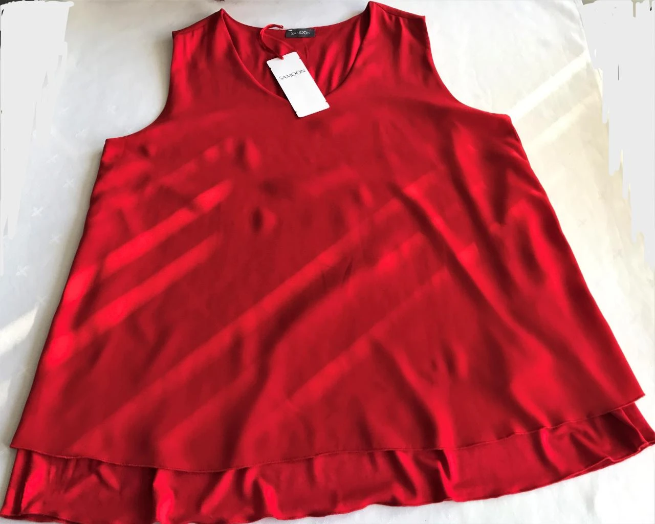 Samoon M44 blusa fina sin mangas. – photo 5